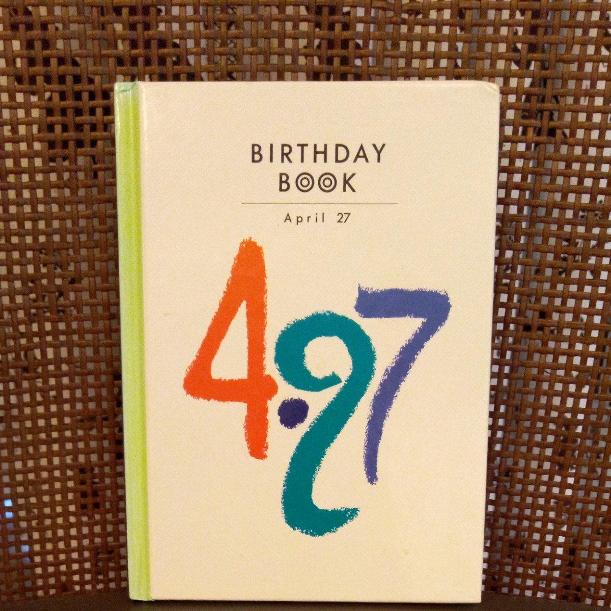 BIRTHDAY BOOK