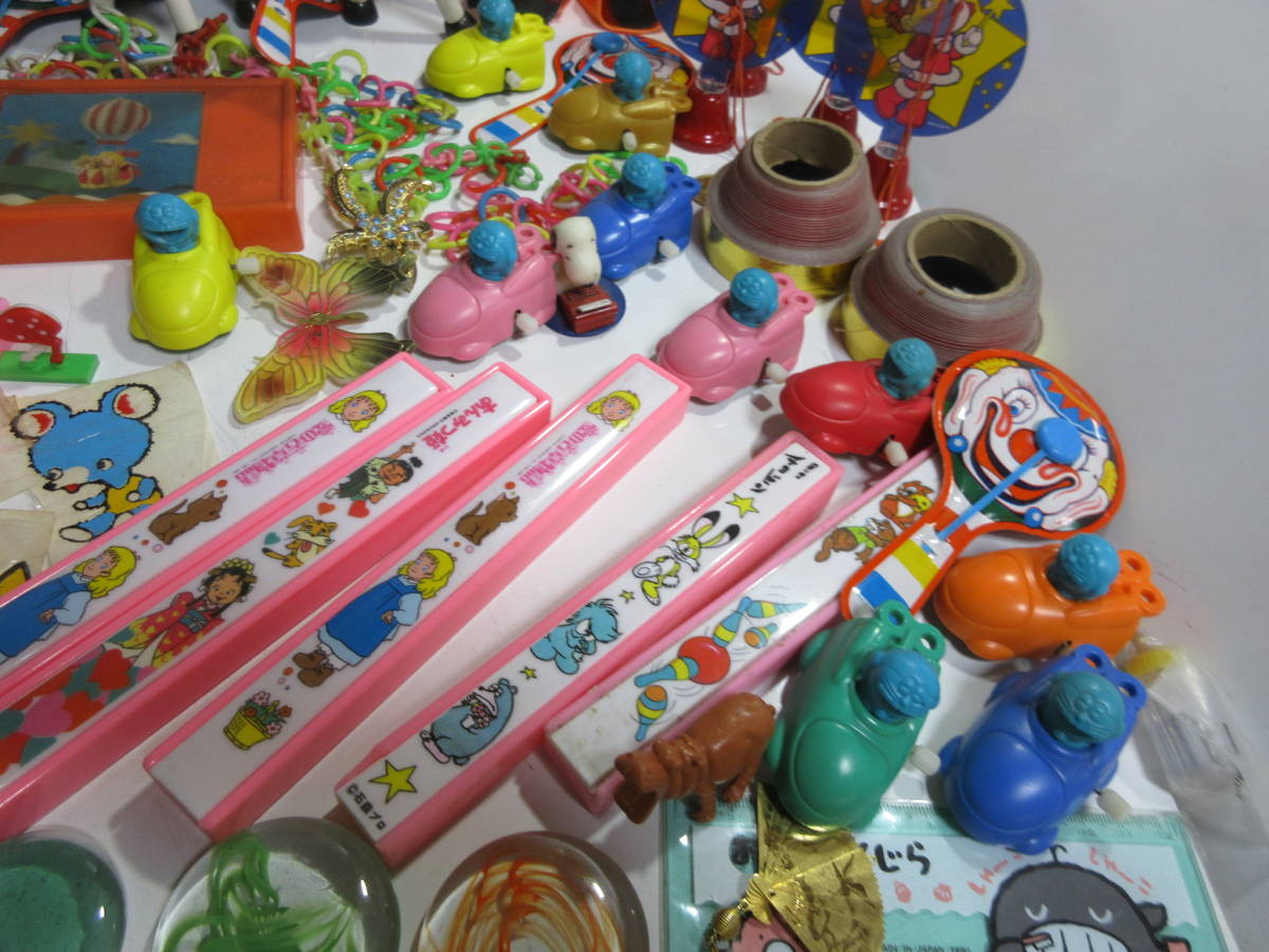 古ーい 駄菓子屋 駄玩具 女の子　ロンパールーム、アラレちゃん、ペコちゃんほか 長期保管品 DAGANGU JAPAN _画像5