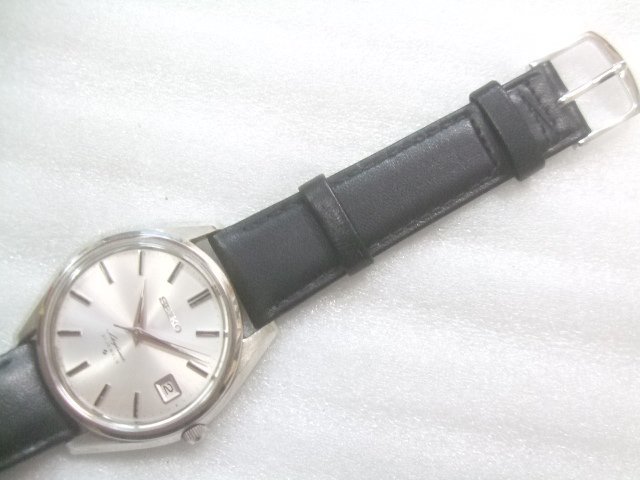 新発売】 1963年美品セイコースカイライナー手巻カレンダー腕時計OH済
