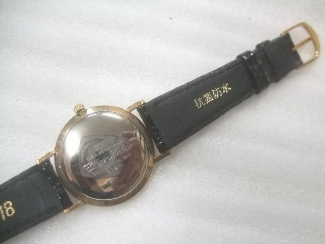 超歓迎された 60s高級シチズンデラックスCGP2色ダイヤル手巻23石腕時計