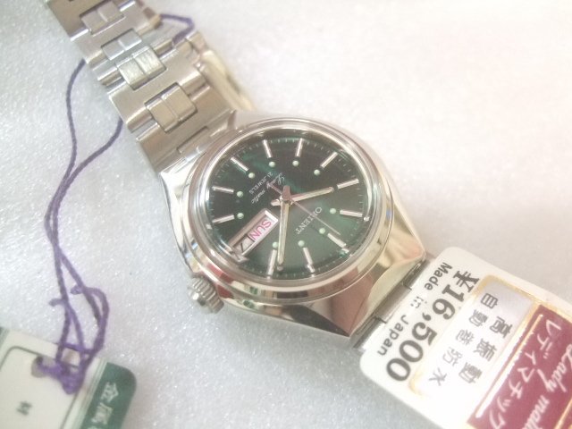 デッドストック未使用70sオリエントレディーマチック自動巻腕時計　T987_画像5