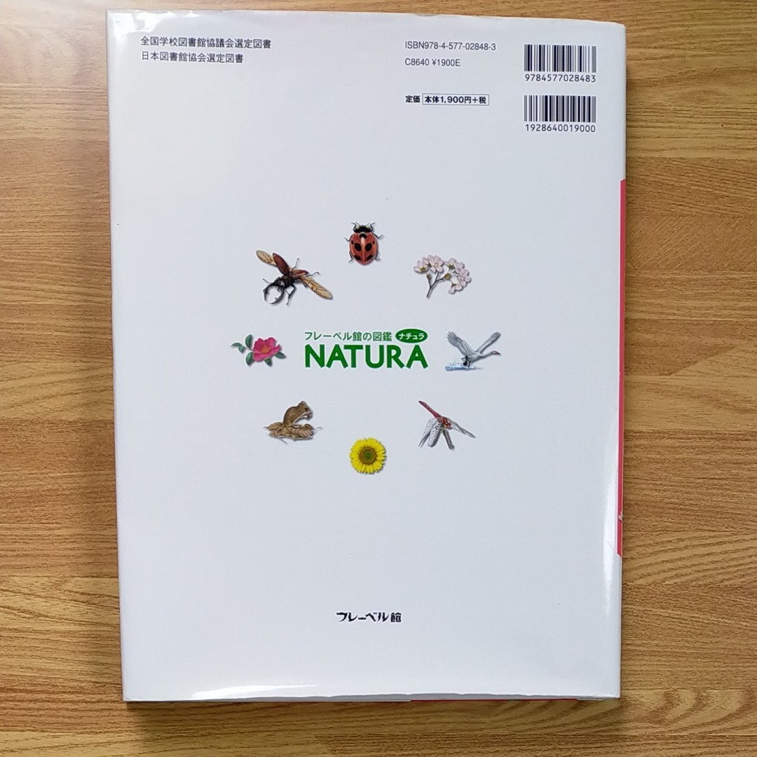 【図鑑】フレーベル館の図鑑　NATURA 　はるなつあきふゆ