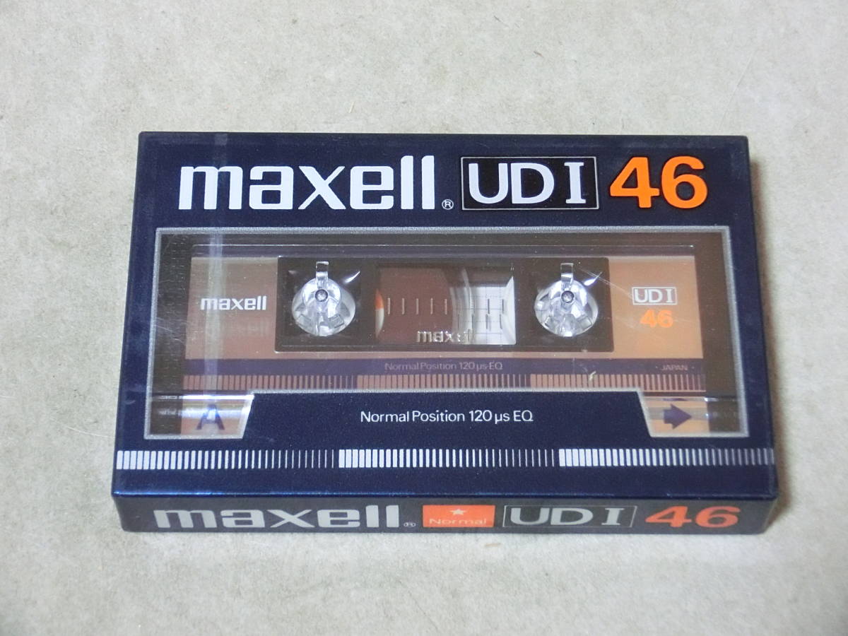 未開封 新品 マクセル maxell カセットテープ UDⅠ 46分_画像1
