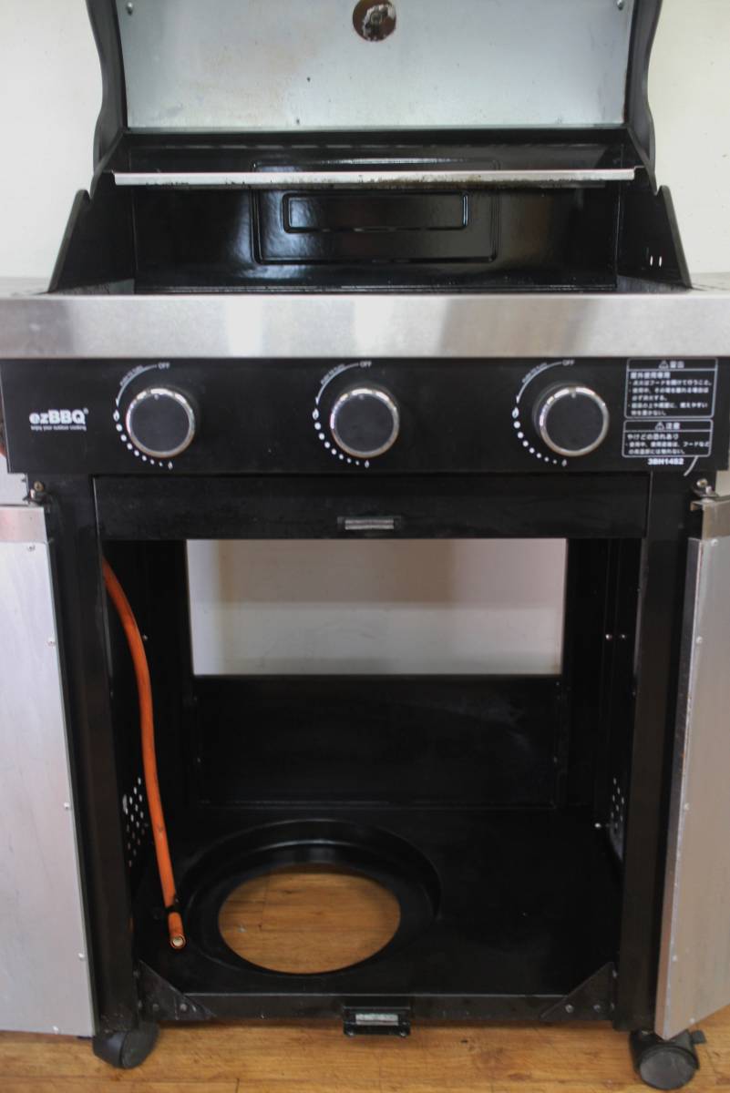 ezBBQ 3BH14S2 ガス バーベキュー グリル コンロ ステンレス ezBBQ 3BH14S2 ガス バーベキュー グリル コンロ ステンレス