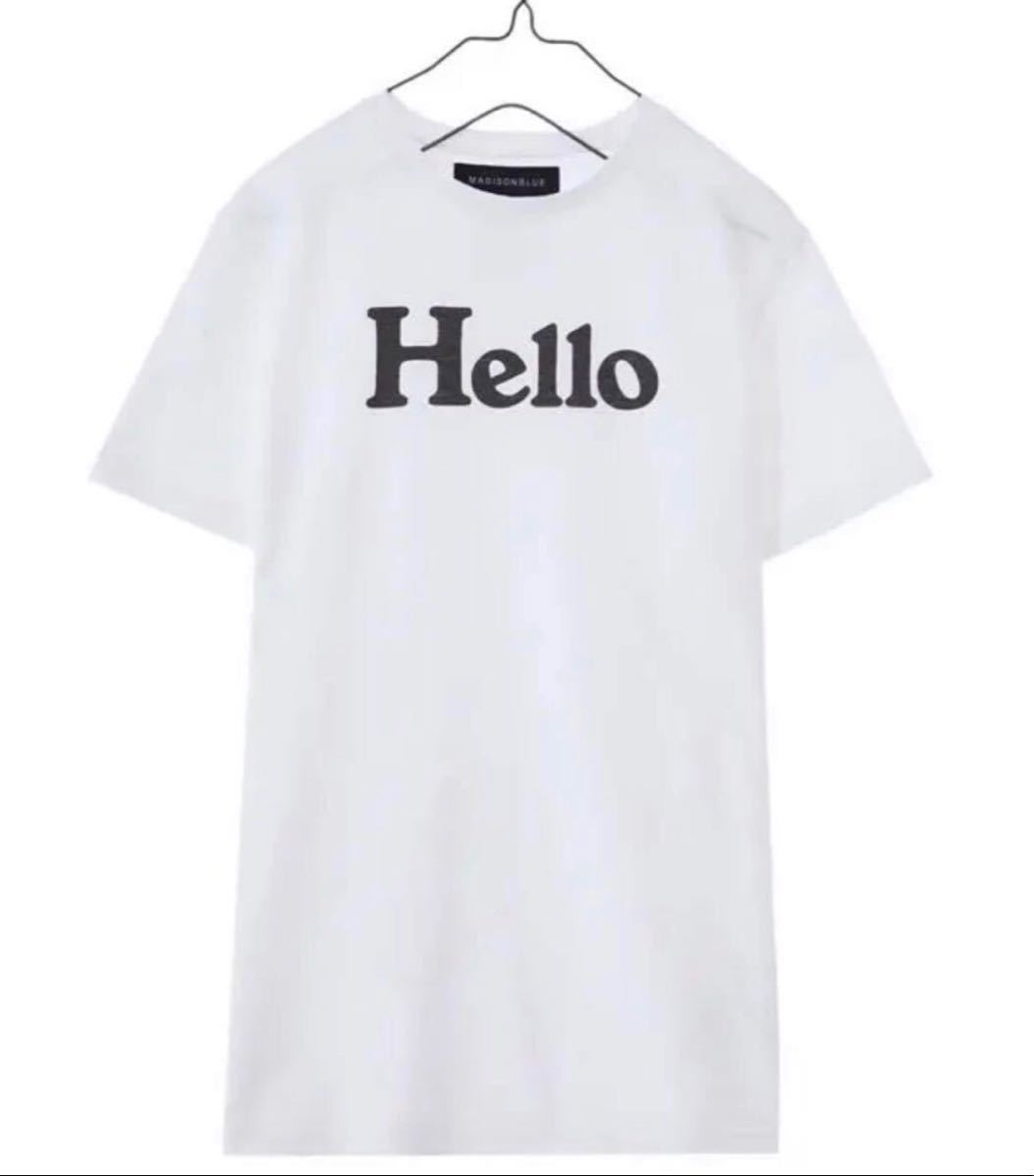マディソンブルー HELLO Tシャツ | contifarma.pe