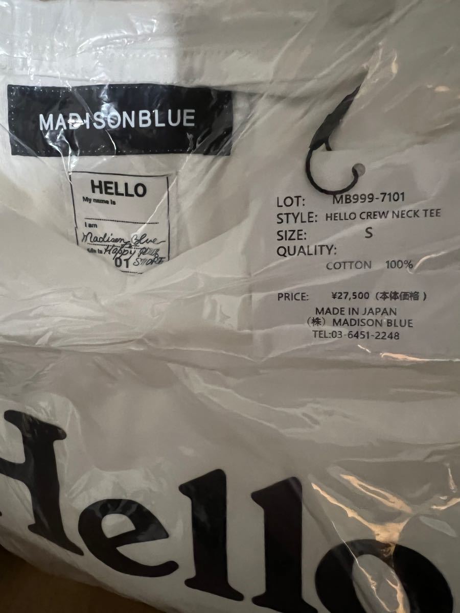 マディソンブルー HELLO Tシャツ www.esole.eu