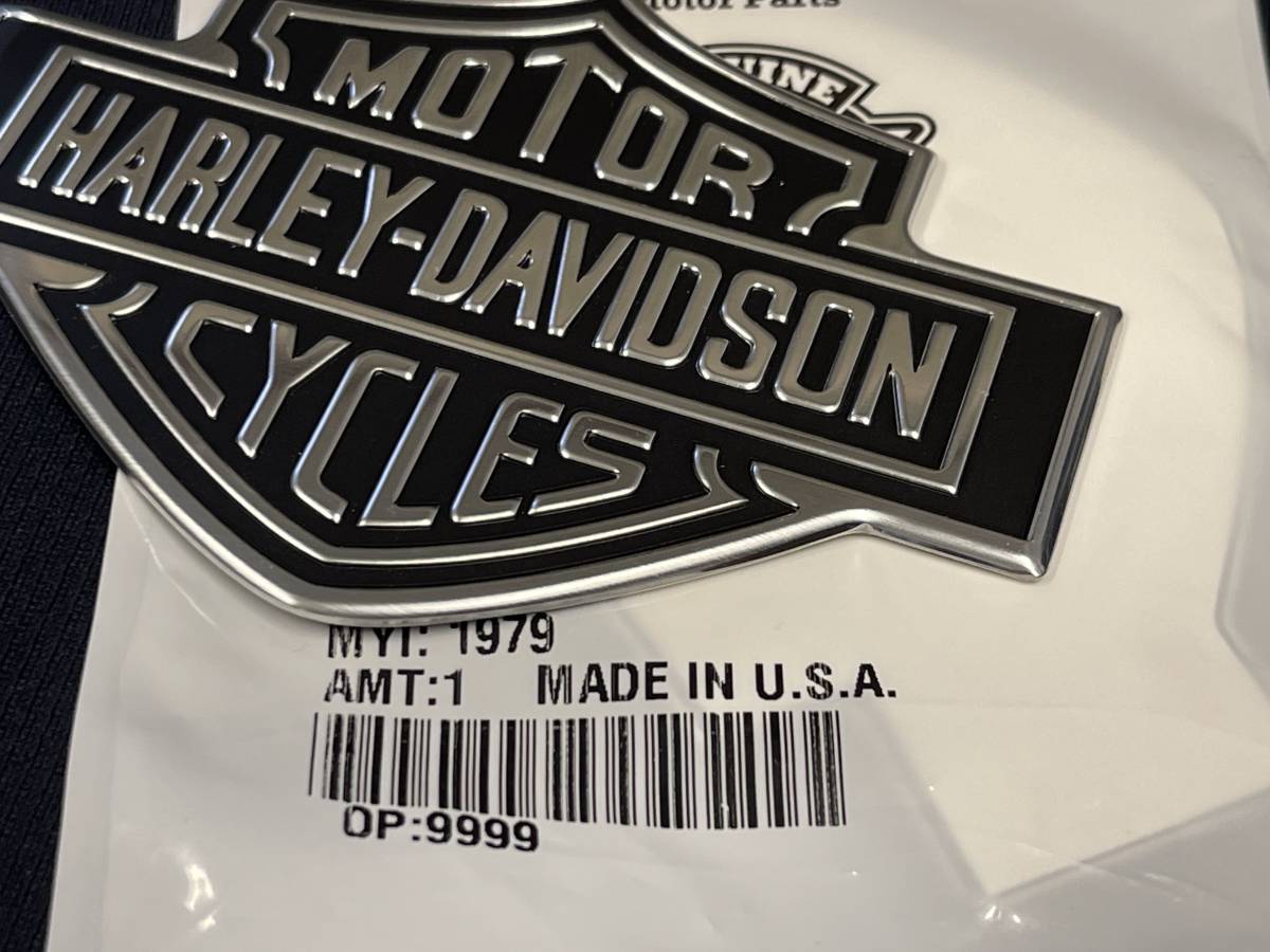 AMF ハーレー純正 エンブレム アルミ製 高品質 バー&シールド AMF ハーレー純正 エンブレム アルミ製 高品質 バー&シールド