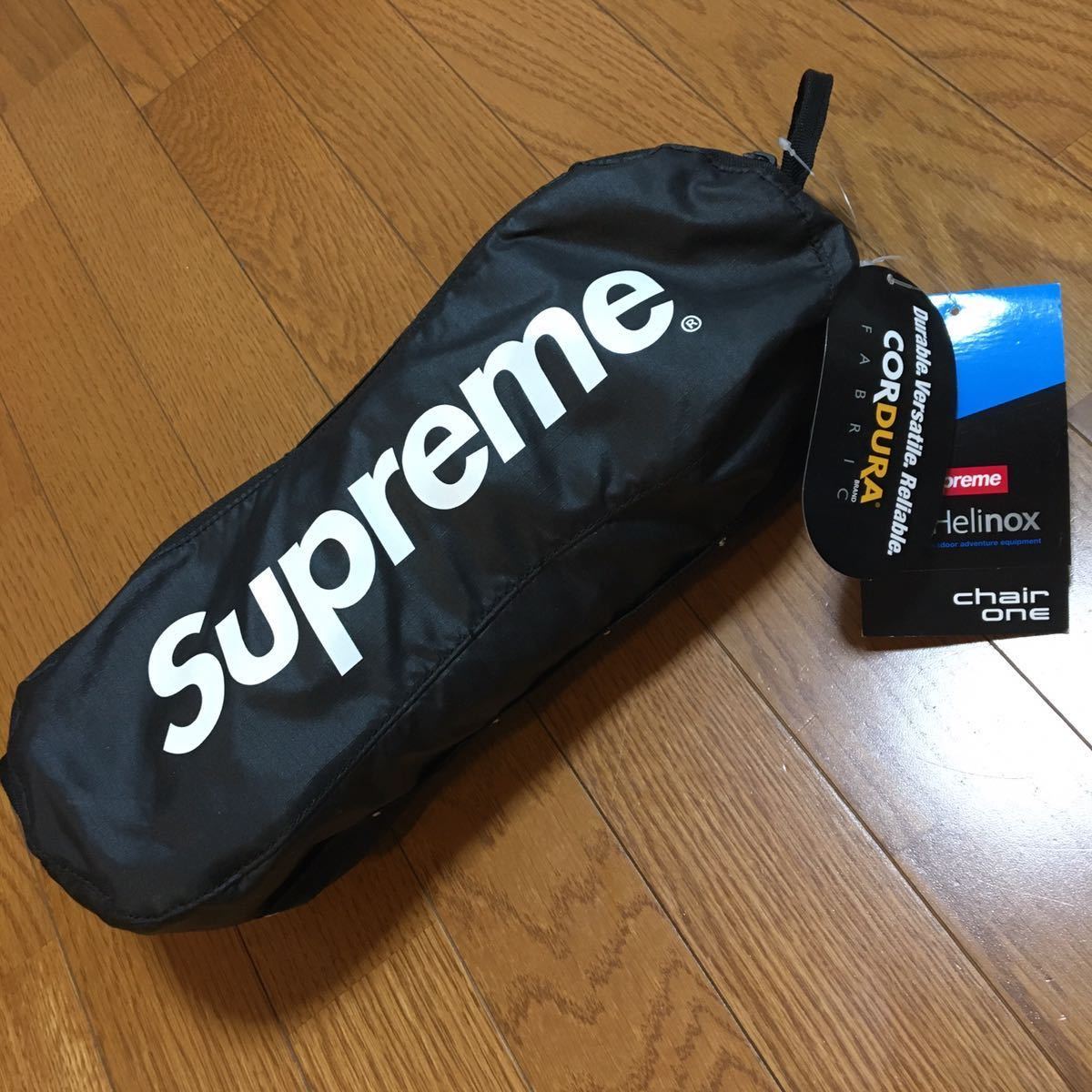 新品 16SS SUPREME × Helinox Chair One 黒白 シュプリーム ヘリノックス 折りたたみチェア 椅子 チェック柄