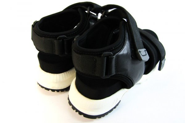 美品 スナイデル 厚底 スポーツサンダル 靴 イタリア製 約24.5cm ブラック 黒 レディース ファッション SNIDEL Vibram_画像4