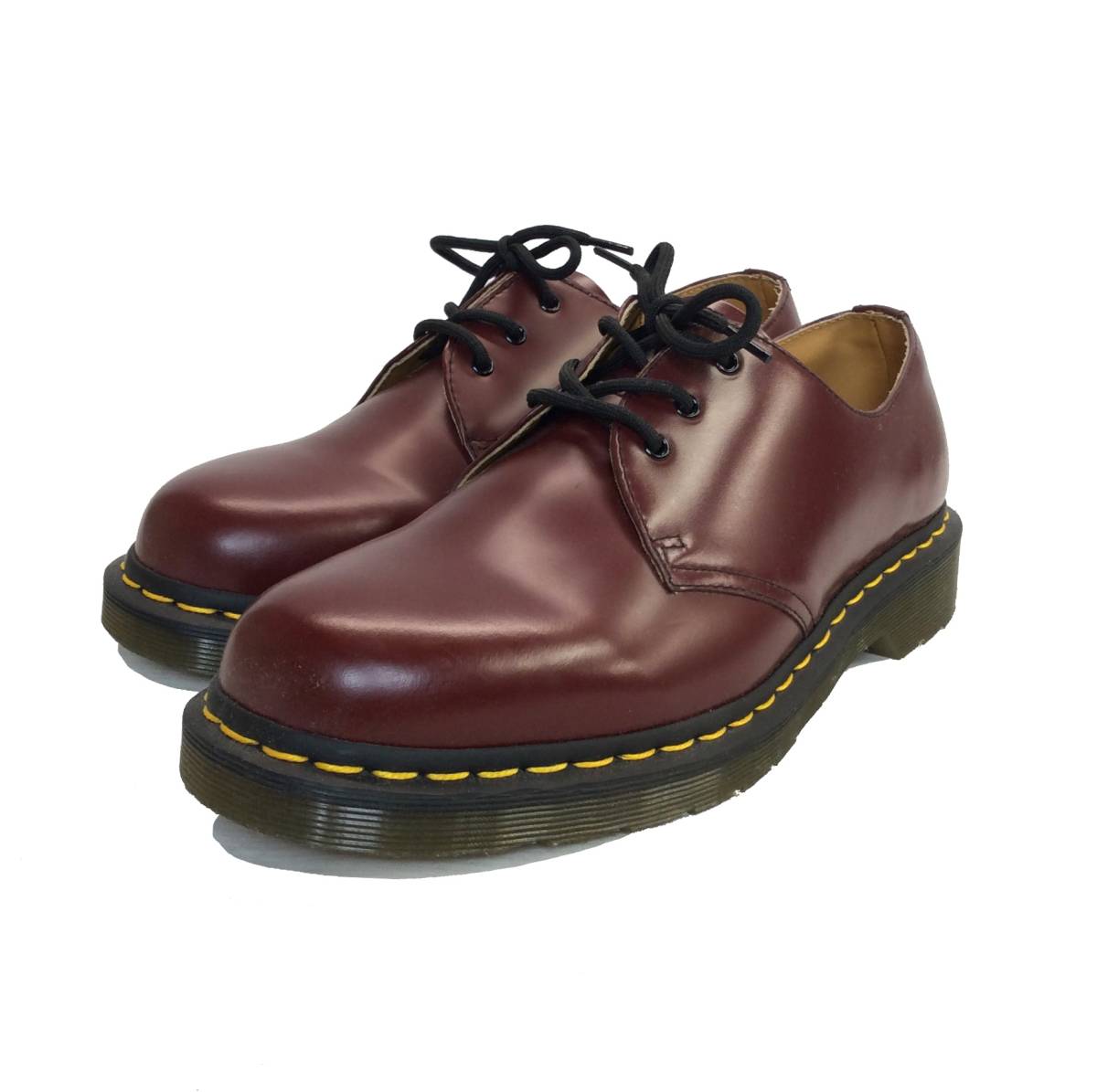 美品 ドクターマーチン Dr.Martens 未使用 3ホール 27cm位 UK8 赤