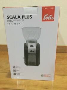 新品未開封 ソリス スカラプラス コーヒーグラインダー SK1661 Solis SCALA PLUS コーン式 電動コーヒーミル