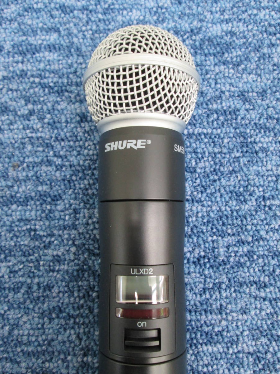 極美品】SHURE ワイヤレスマイク ULXD2 SM58 H50 シュアー の商品詳細