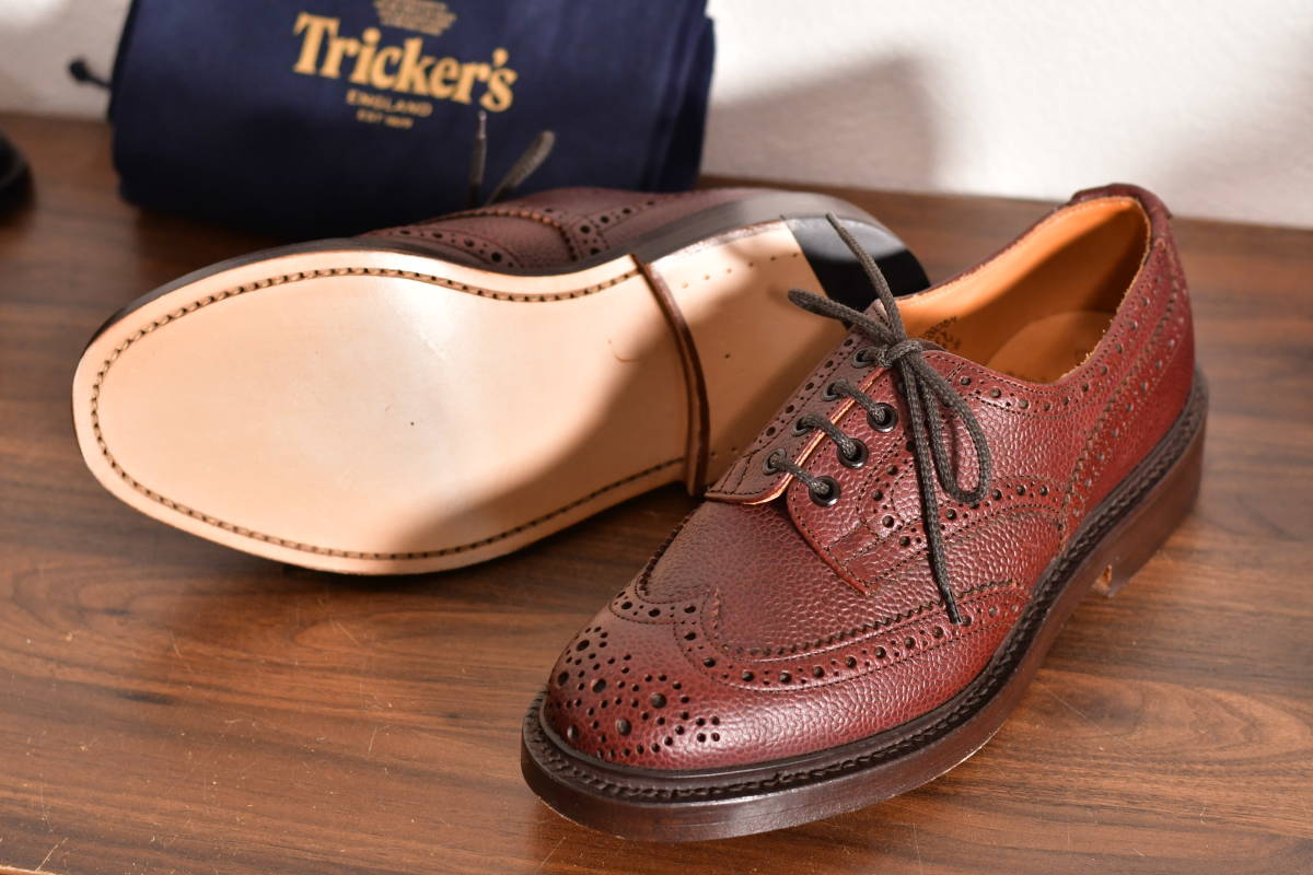 【新品】Trickers トリッカーズ ILKLEY UK6.5 25cm_画像1