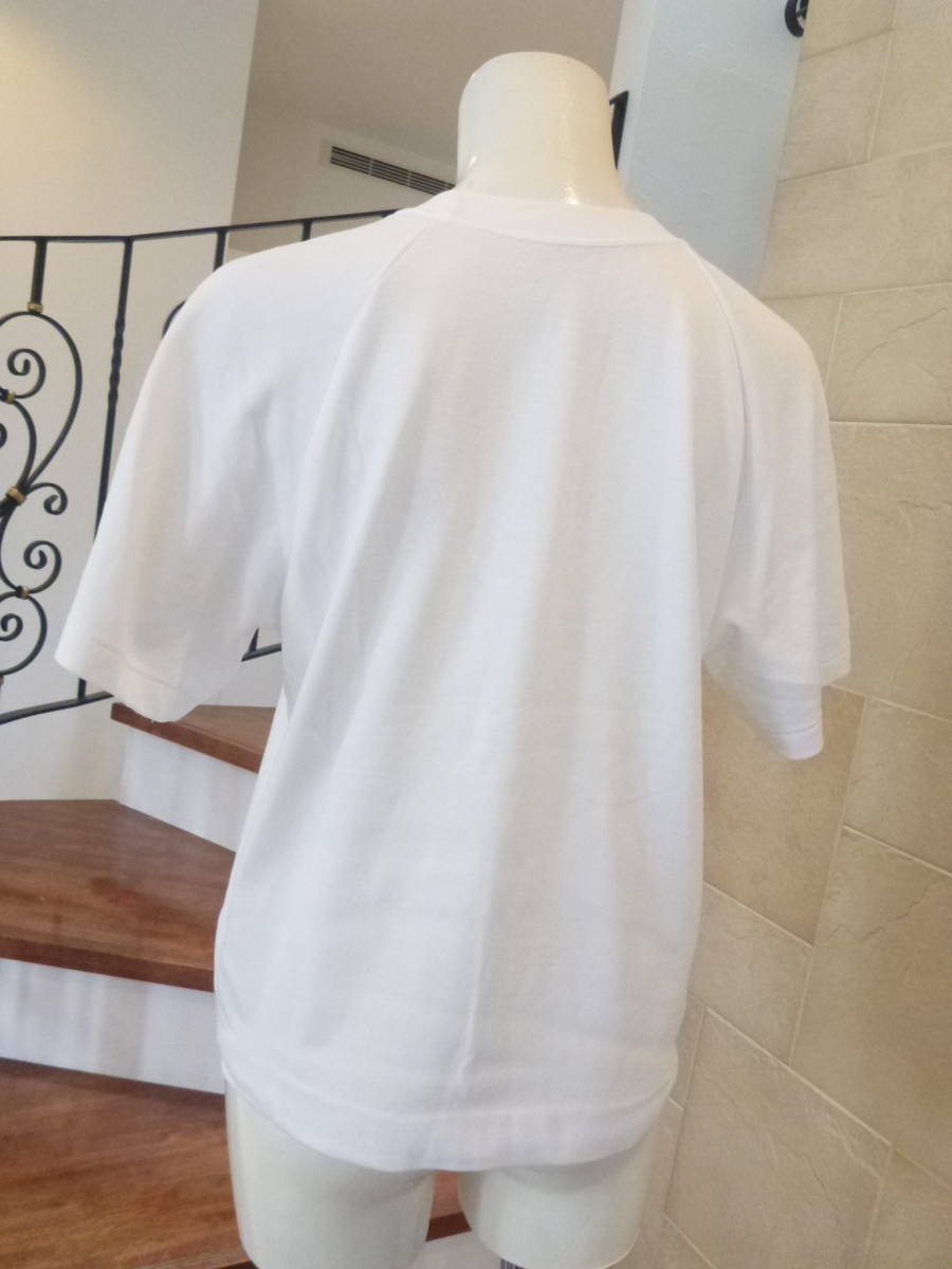 UNITIKA　COOLOOK　BOBATH ★白　ホワイト　半袖　Tシャツ　L相当_画像4
