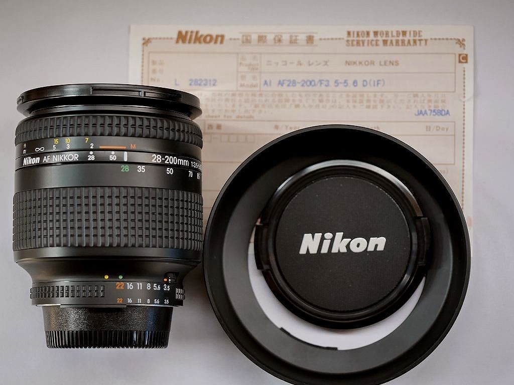 Nikon ニコン AF Zoom NIKKOR 28-200mm f3.5～5.6D(IF)(未使用)-