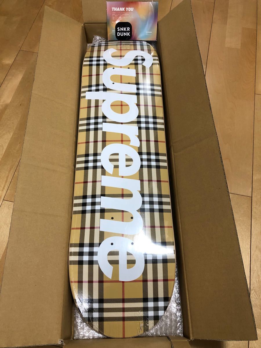 Supreme / Burberry Skateboard "Beige"｜PayPayフリマ