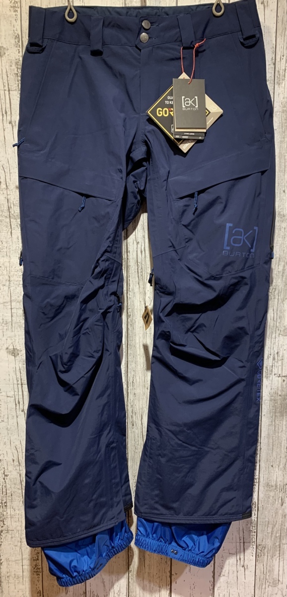 新品未使用 21-22 BURTON AK GORE-TEX SWASH PNT DRESS BLUE Lサイズ