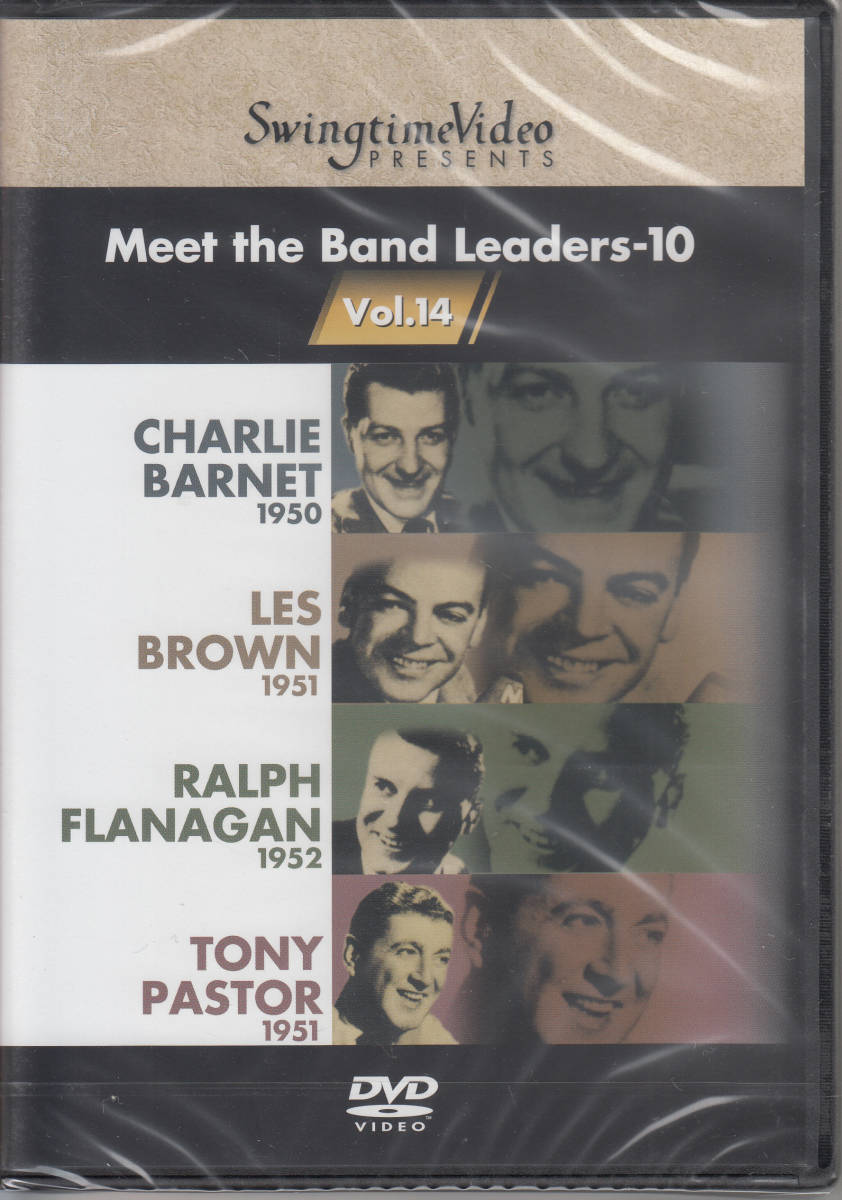 DVD◆新品・送料無料◆Meet the Band Leaders-10/チャーリー・バーネット1950/レス・ブラウン1951/ラルフ・フラナガン1952 他 ev1039_画像1