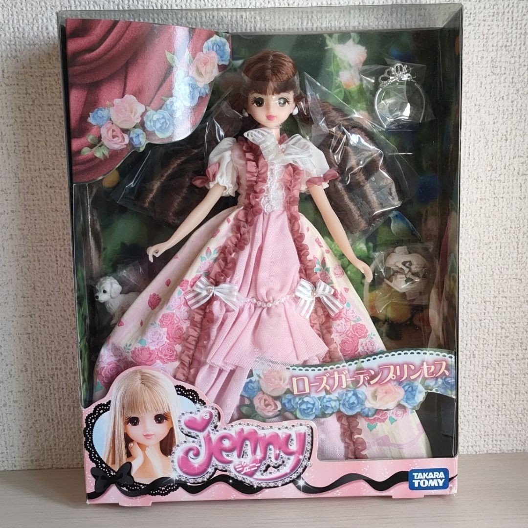ロールヘアー ジェニー ローズガーデンプリンセス ジェニーちゃん タカラ JENNY