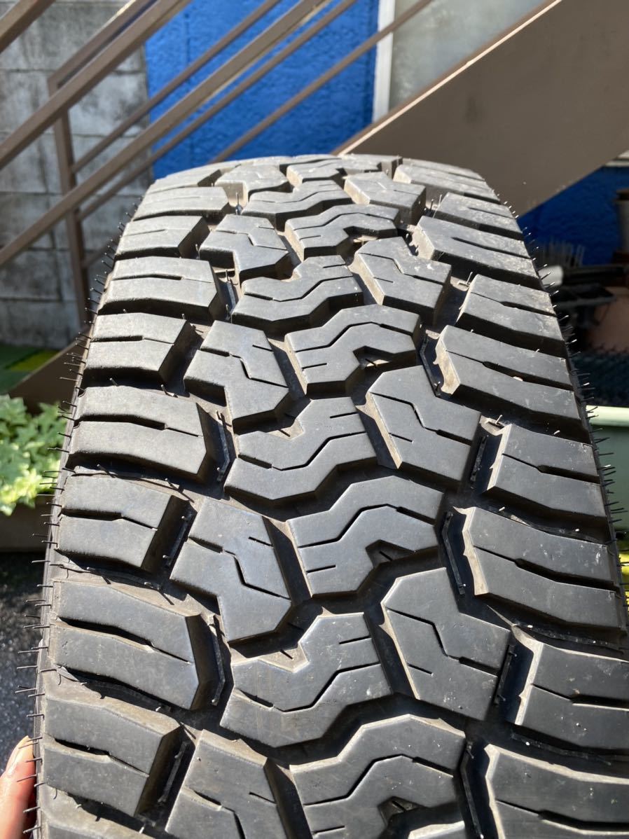 美品DELTA FORCE OVAL GEOLANDAR X-ATデルタフォース ジオランダー X-AT 150プラド 4本 8J +20 265/70R17 ランクル プラド 7