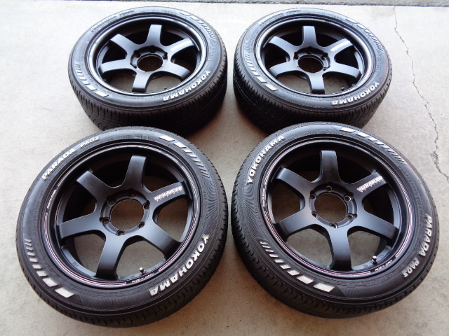 ハイエースに!【極上品・バリ山】レイズ ボルクレーシングTE37 SB