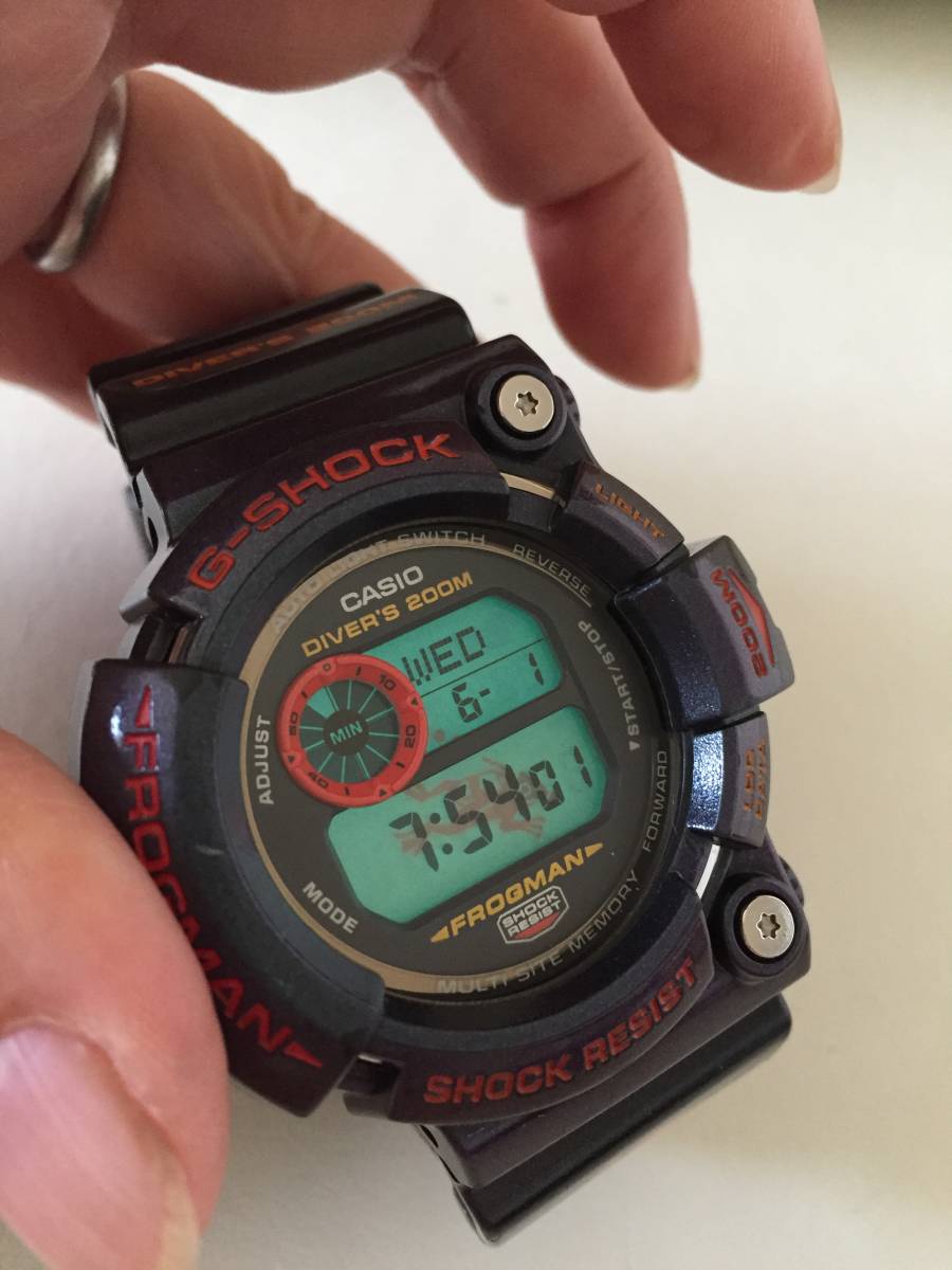 CASIO G-SHOCK GW-201-6JF フロッグマン マジョーラカラー 毒蛙