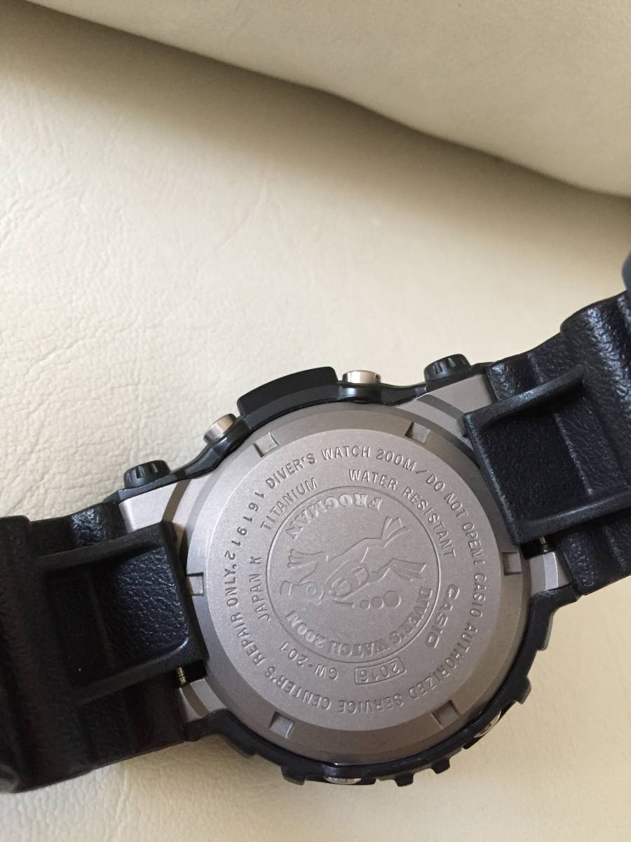 CASIO G-SHOCK GW-201-6JF フロッグマン マジョーラカラー 毒蛙
