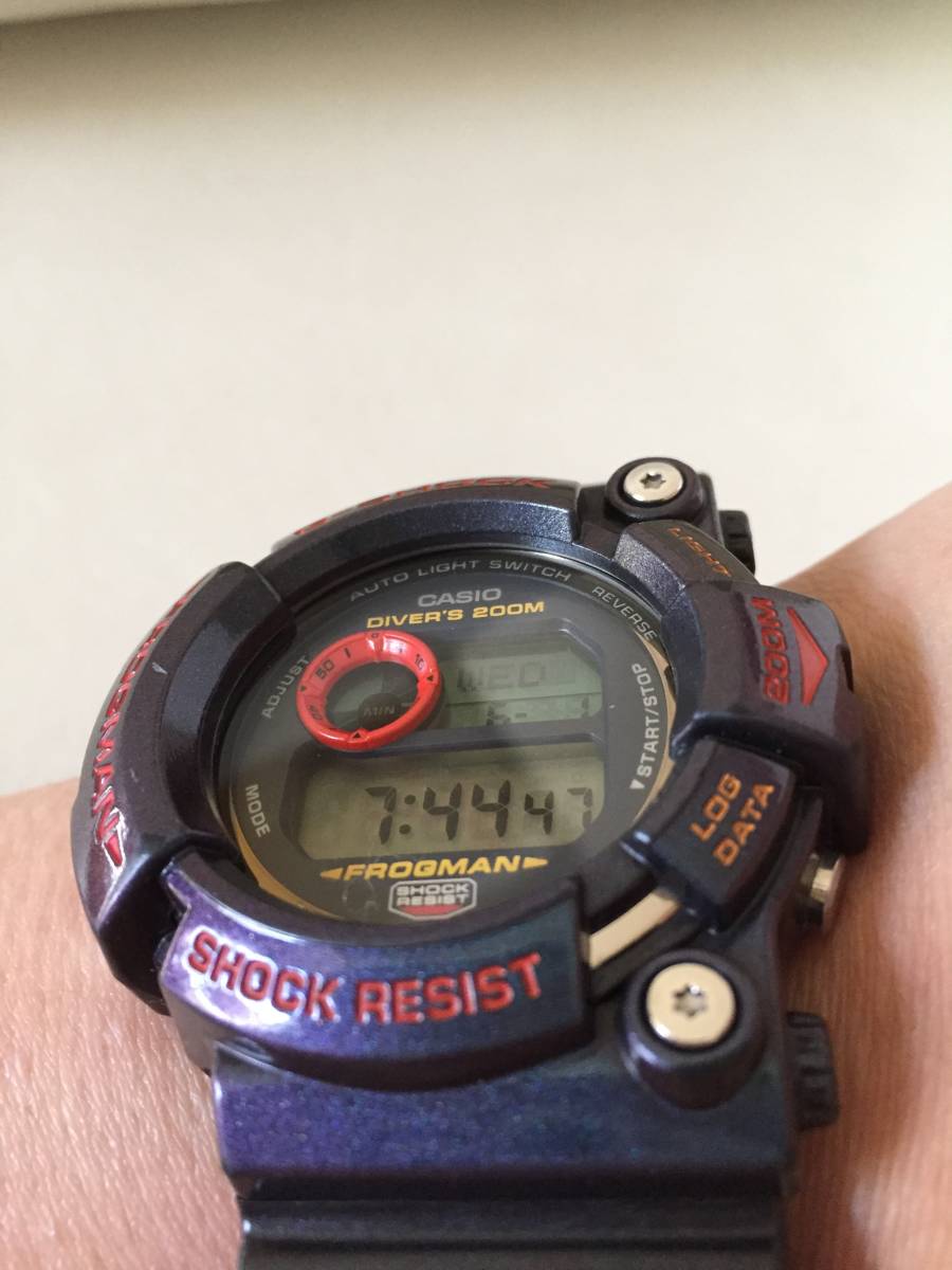 CASIO G-SHOCK GW-201-6JF フロッグマン マジョーラカラー 毒蛙