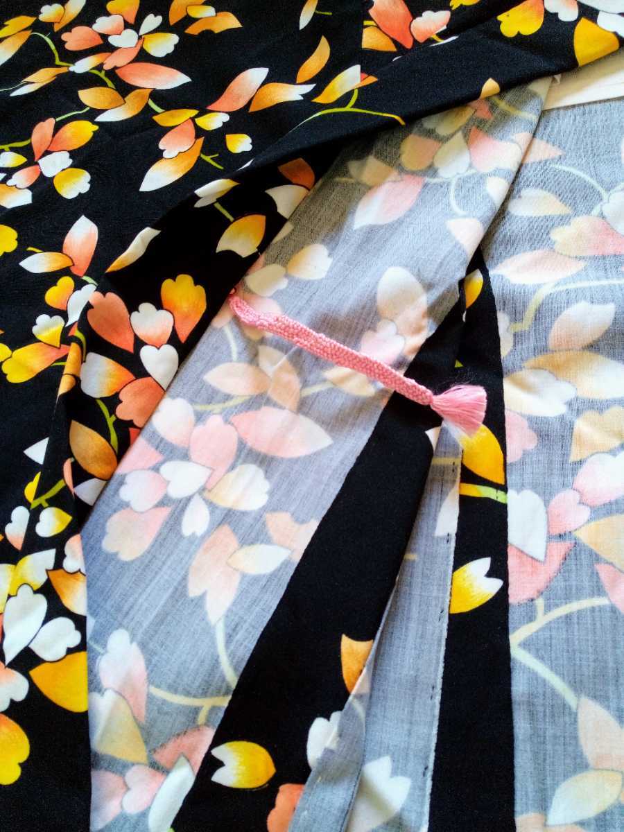 昭和レトロ アンティーク 着物 羽織 Japanese antique kimono jacket (haori)_画像5