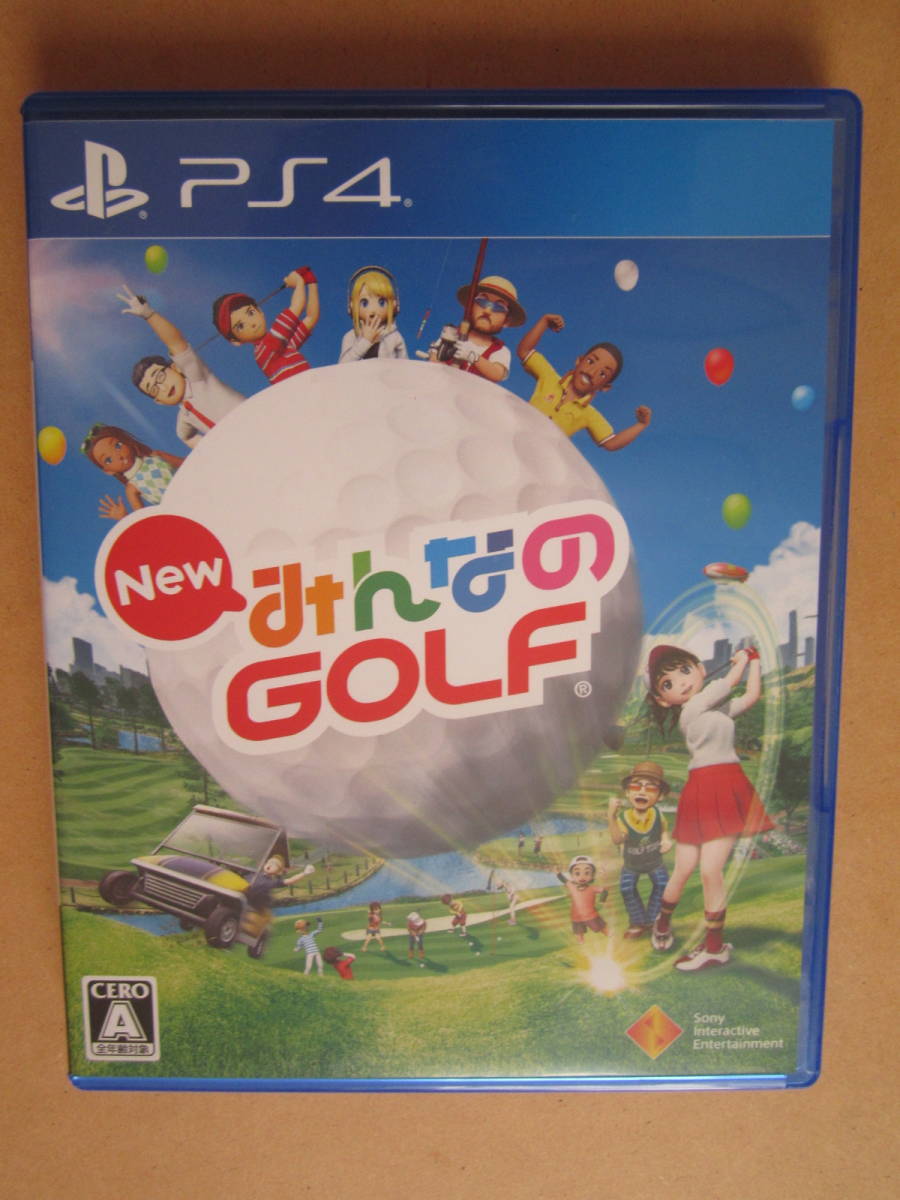 PS4 NewみんなのGOLF みんなのゴルフ みんゴル 送料無料_画像1