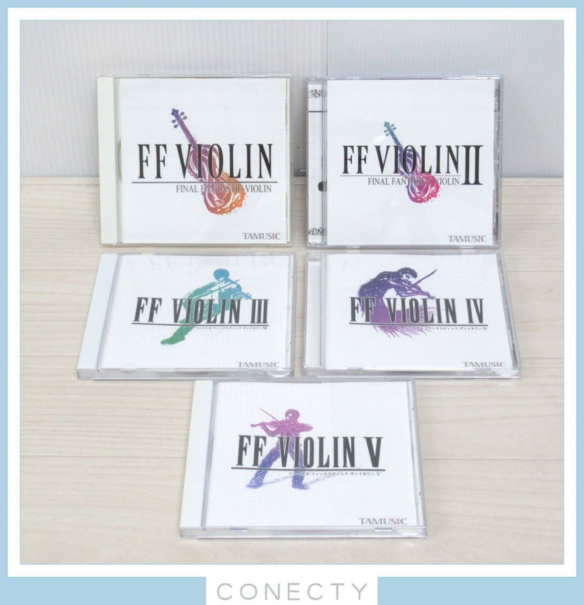 TAMUSIC☆FF VIOLIN I II III IV V 5枚セット ファイナルファンタジー