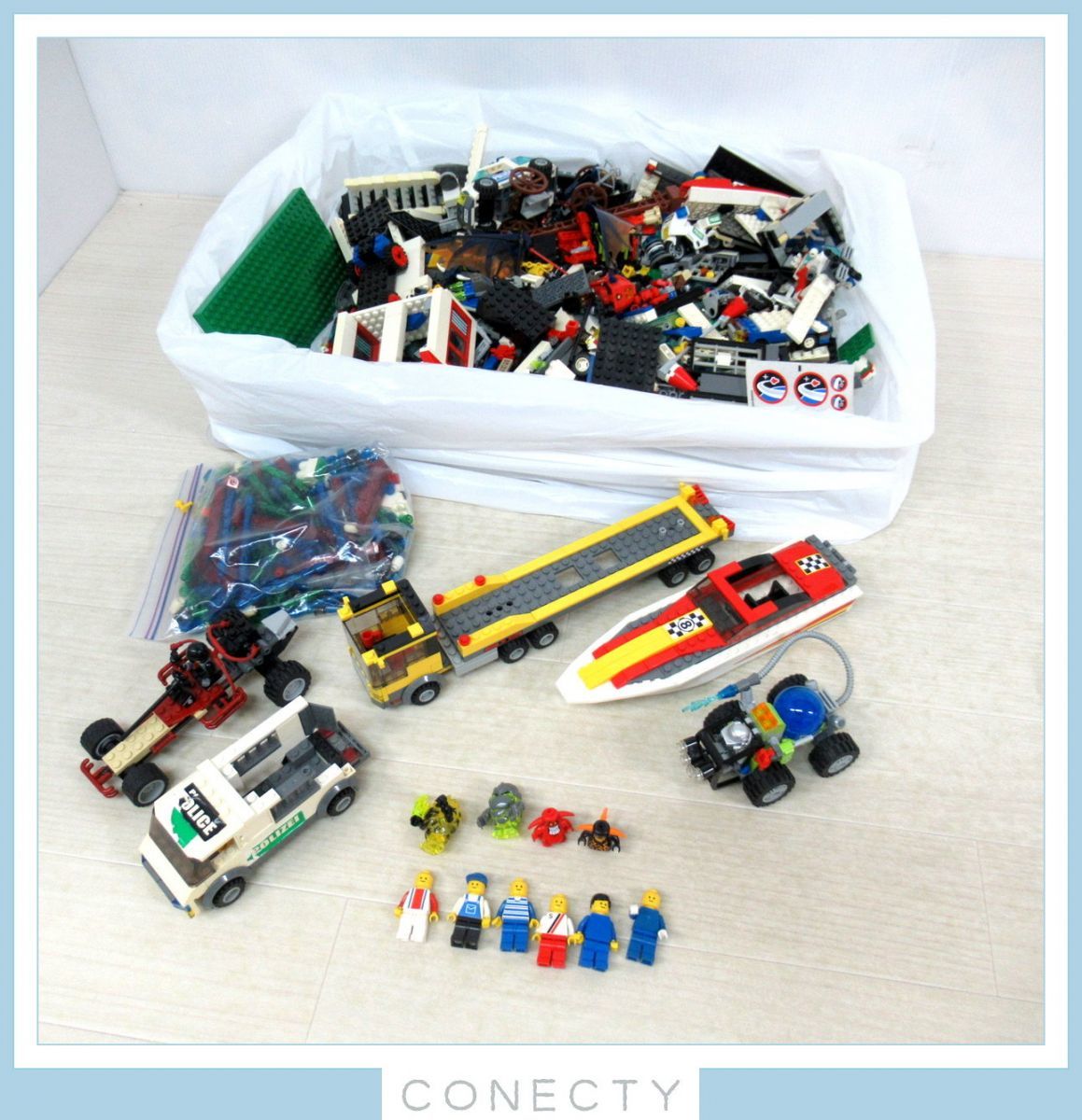 レゴ LEGO バラレゴ 約4.2kg 大量 セット シティ バイク ミニフィグ含