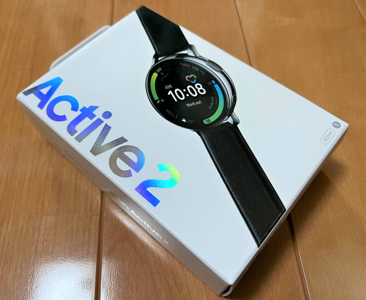 【新品/国内正規品】Galaxy Watch Active2/SILVER/40mm/多機能/強靭/幅広い互換性/多様なカスタマイズ/送料込