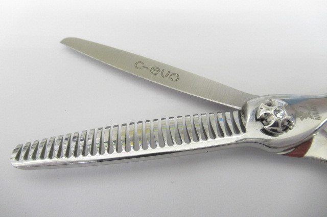 Bランク【光シザー HIKARI ヒカリ】 c-evo 761 セニング 美容師・理容