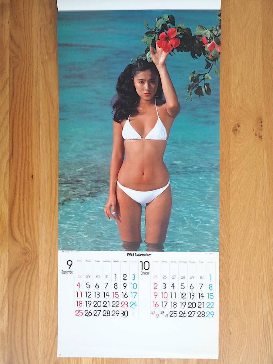 1983 год Asano Yuko календарь [Lovely] не использовался хранение товар 