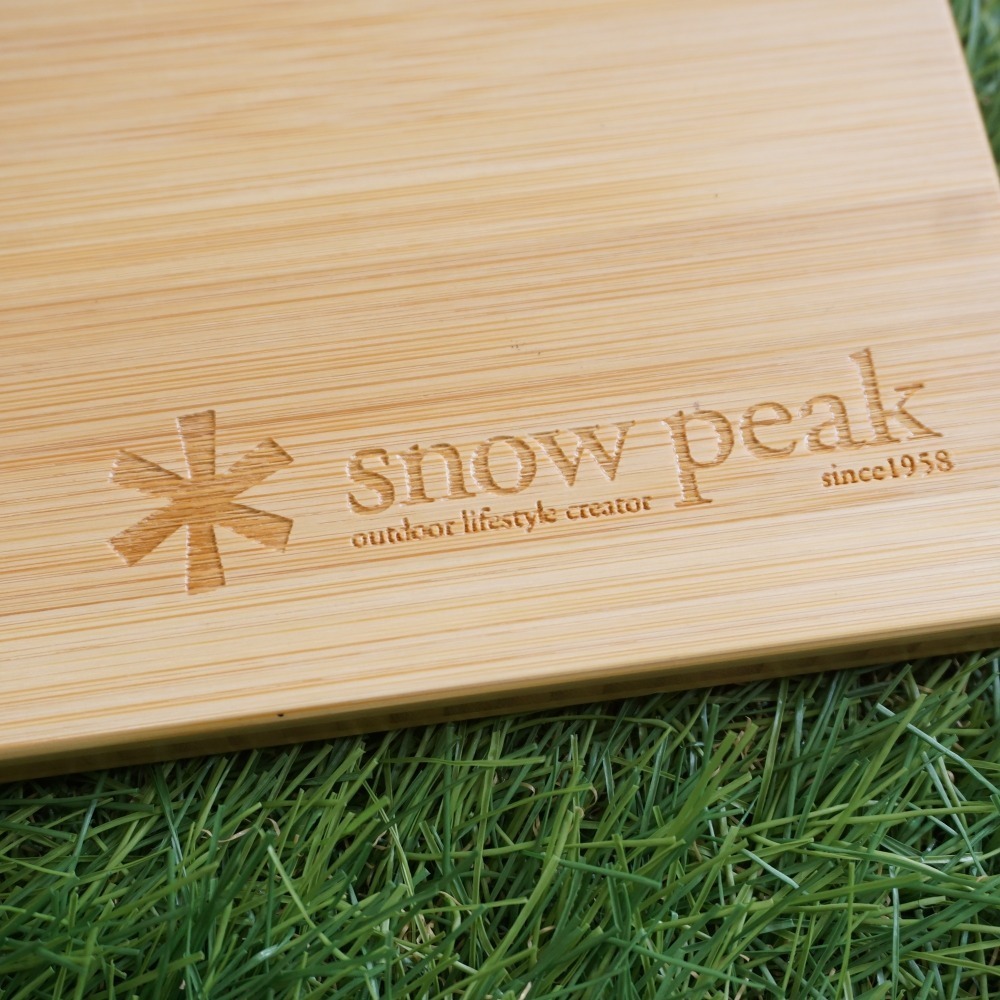 美品 スノーピーク（snow peak）ウッドテーブルS竹 CK-125TR グリルシステム IGT アイアングリルテーブル専用オプション 天板 1ユニット分_画像3