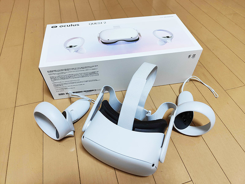 送料無料】Oculus Quest 2 64GB VRヘッドセット オキュラスクエスト2