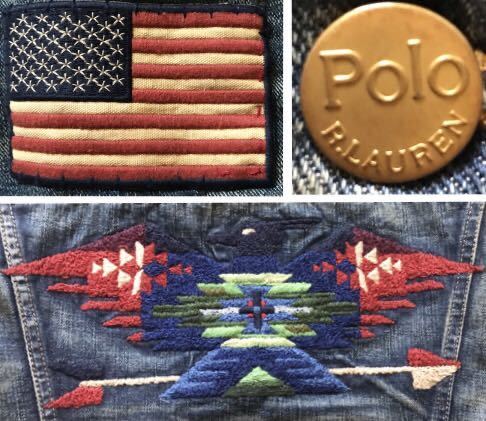 圧巻のサンダーバード刺繍 ☆ Polo RALPH LAUREN ☆ ラルフローレン