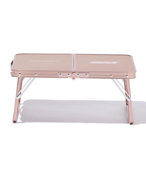 送料無料 新品 COLEMAN x BEAUTY＆YOUTH MINI TABLE PLUS コールマン ミニテーブルプラス ブラウン UNITED ARROWS テーブル 机