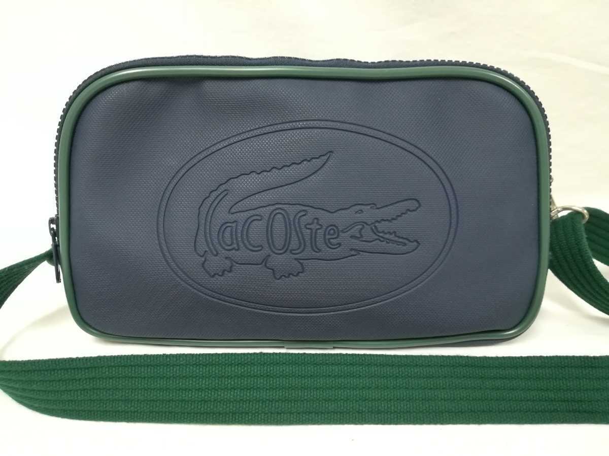ラコステ lacoste ショルダーバッグ バッグ 緑 グリーン 鰐 ラコステ