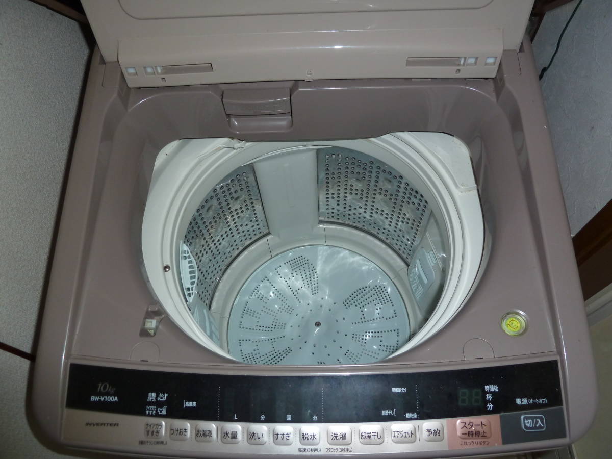 洗濯機 中古 日立 BW-V100 ビートウォッシュ BEAT WASH の商品詳細