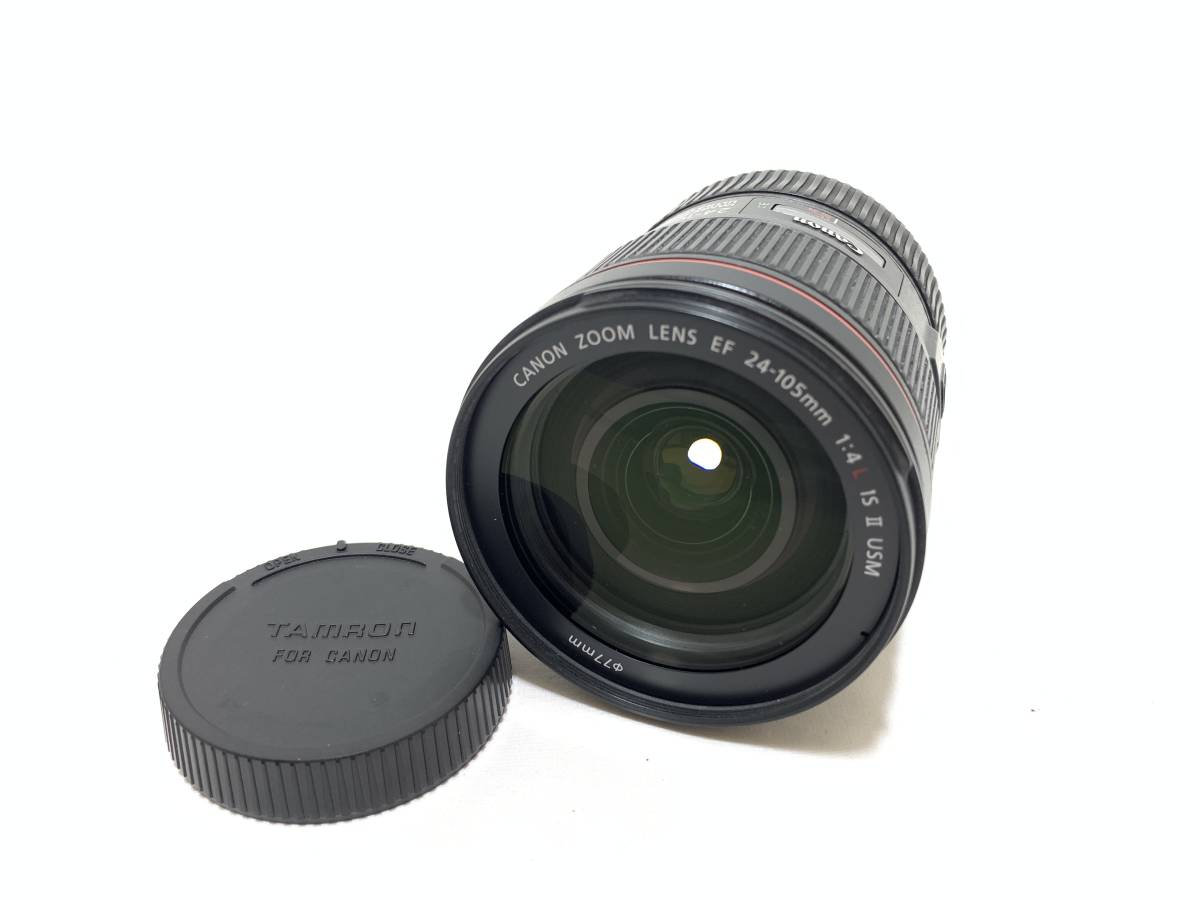 a0017【並品】Canon 標準ズームレンズ EF24-105mm F4L IS II USM