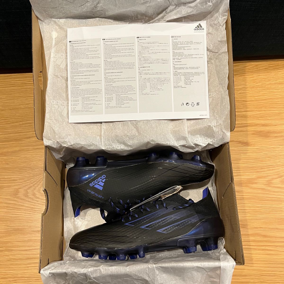新品】adidas X SPEEDFLOW.1 HG/AG サッカースパイク 26.5cm