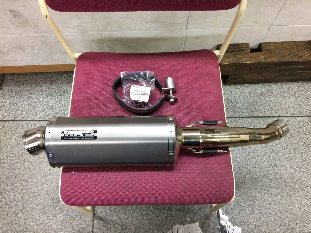 ☆美品 即決 GSX250R DN11A WR'S チタン スリップオン サイレンサー