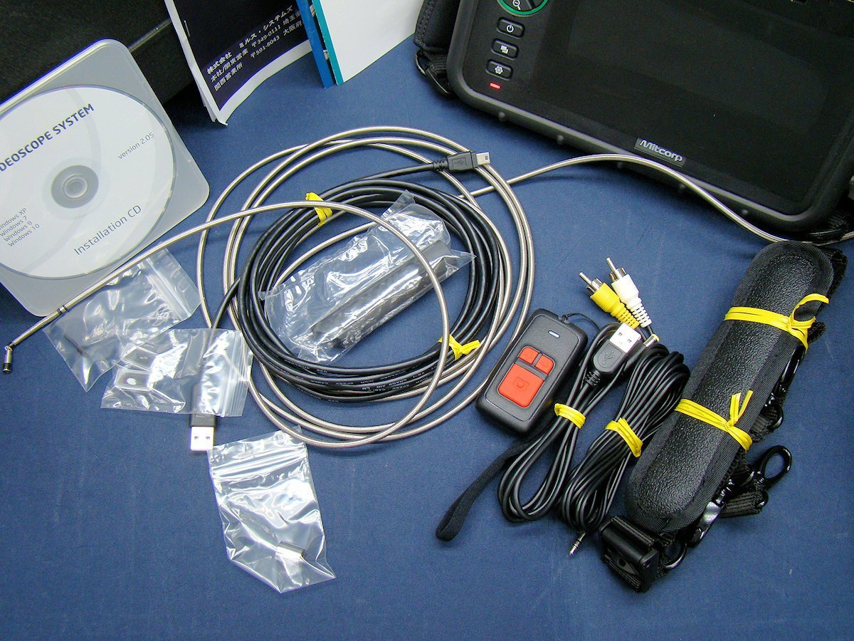 MITCORP MX1000 video scope industry for video endoscope fibre scope video camera all directions yawing type used Junk 