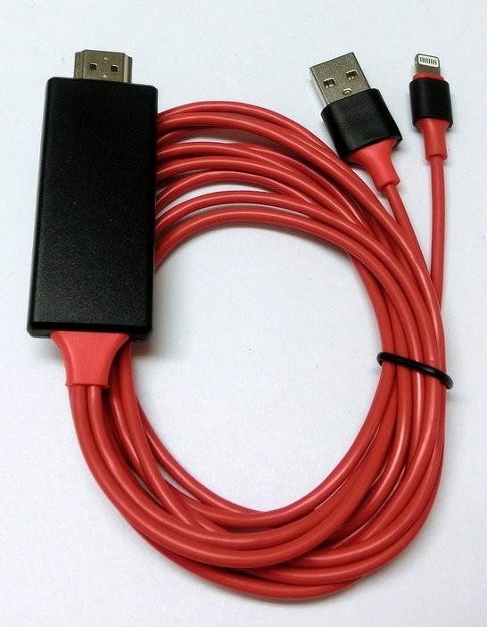 iPhone/iPad/iPod - HDMI 出力ケーブル_画像3