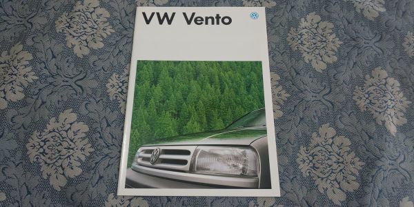 1384/カタログ　フォルクスワーゲン VW ヴェント　全36P　Volkswagen VW Vento_画像1