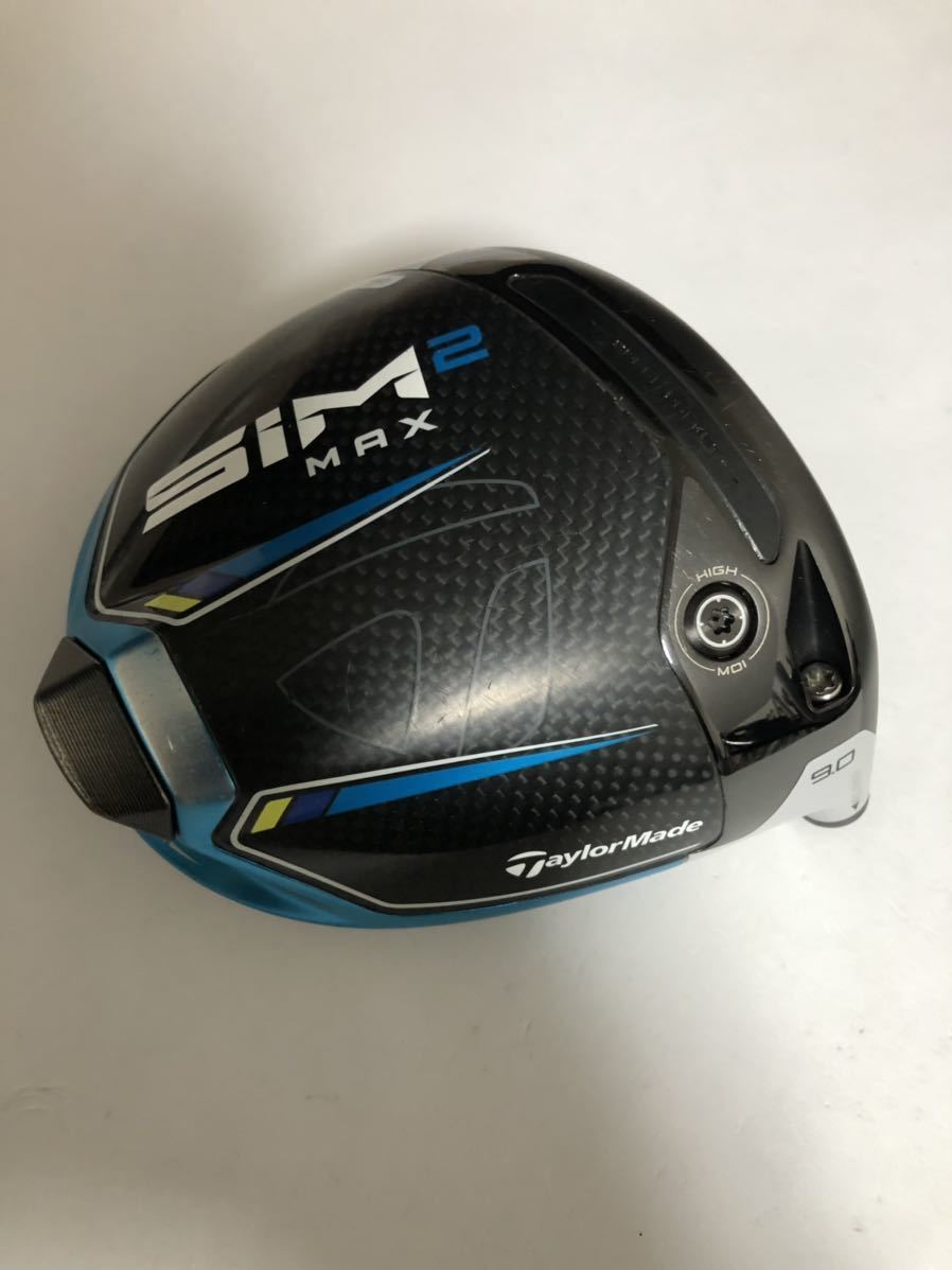 テーラーメイド SIM2 MAX ドライバー 9° ヘッド単品 日本仕様