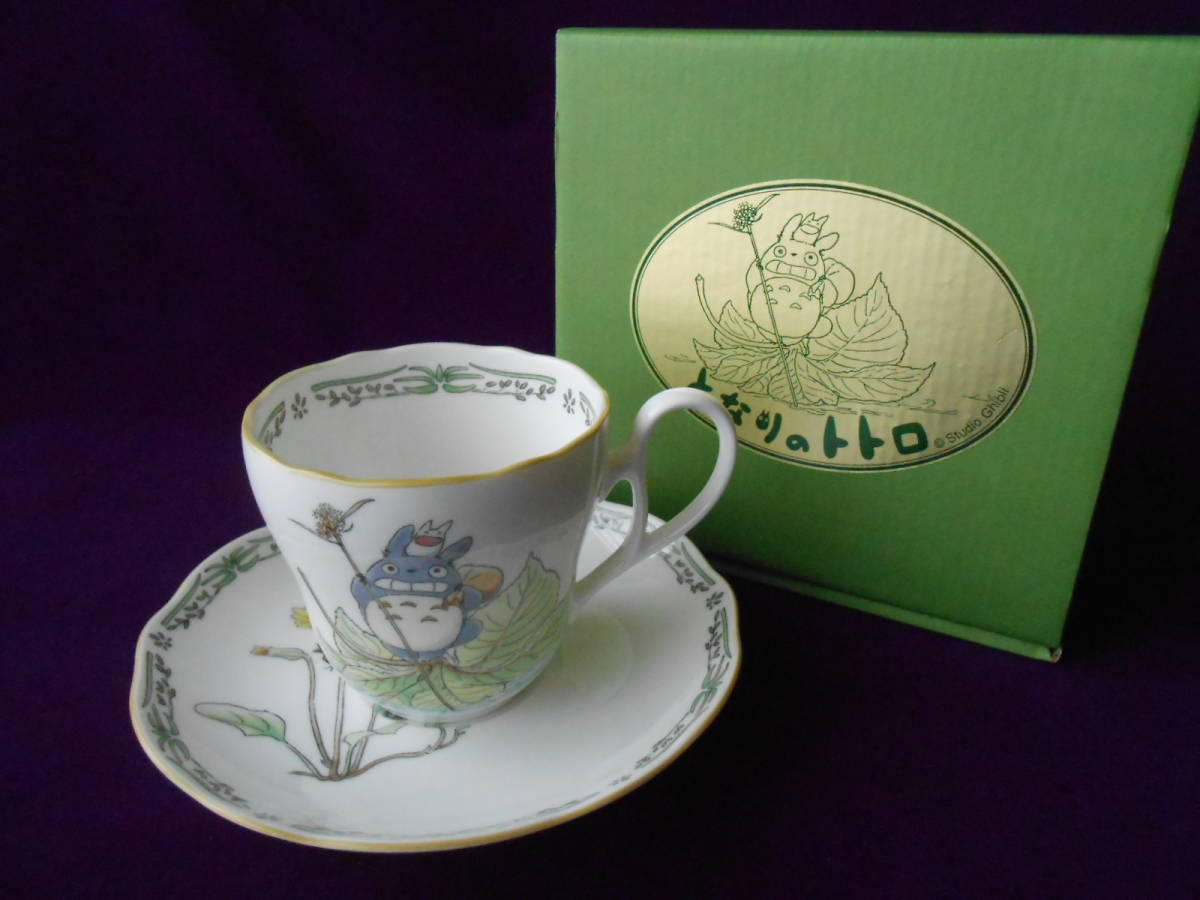  Noritake! * Tonari no Totoro * cup & блюдце ⑧* новый товар .. черный чай подарок 