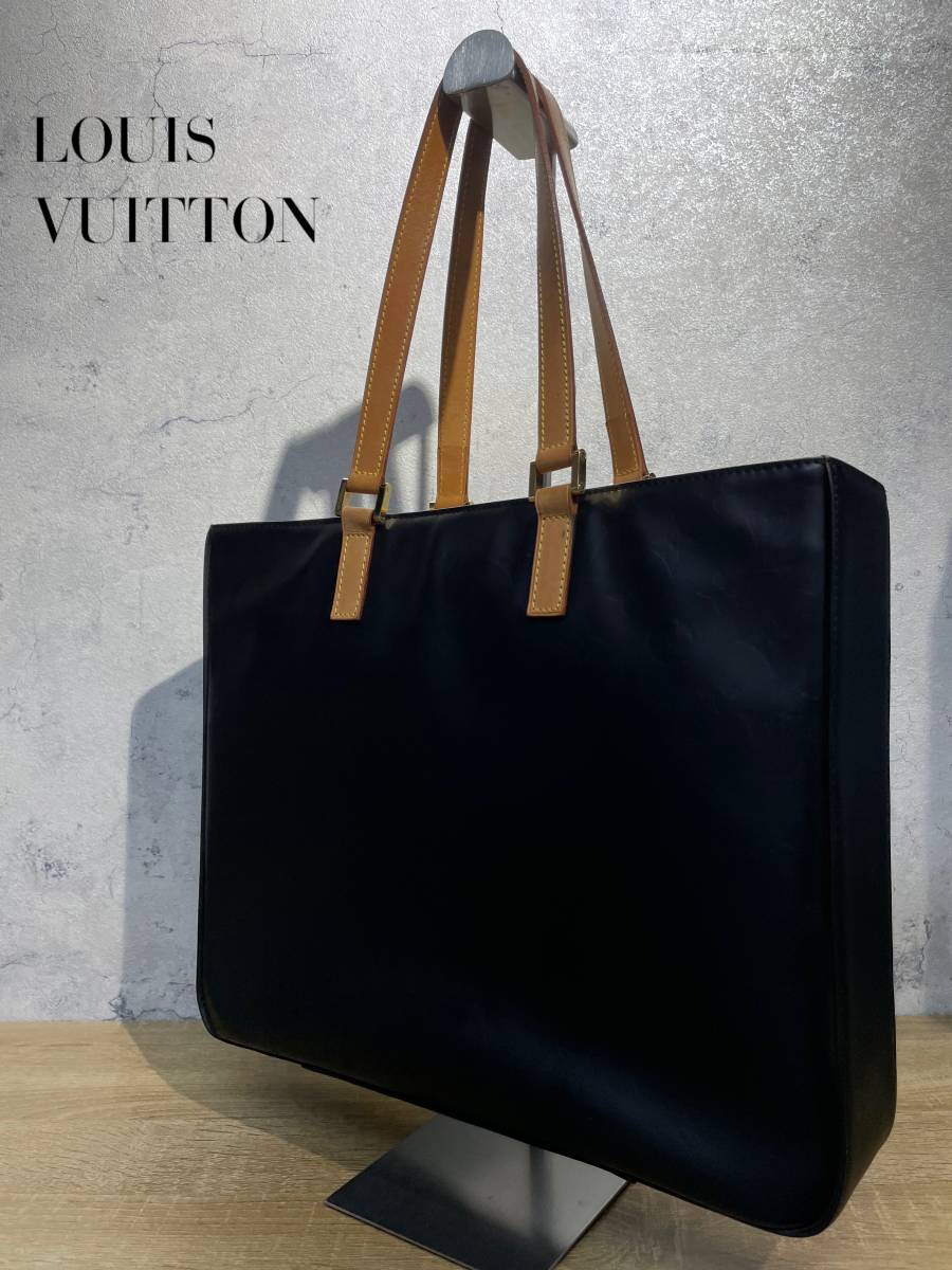 LOUIS VUITTON ルイヴィトン コロンバス モノグラム ヴェルニ トート